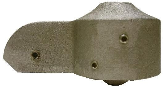 2 in. Internal Halyard Stationary Cap Style Flag Pole Truck