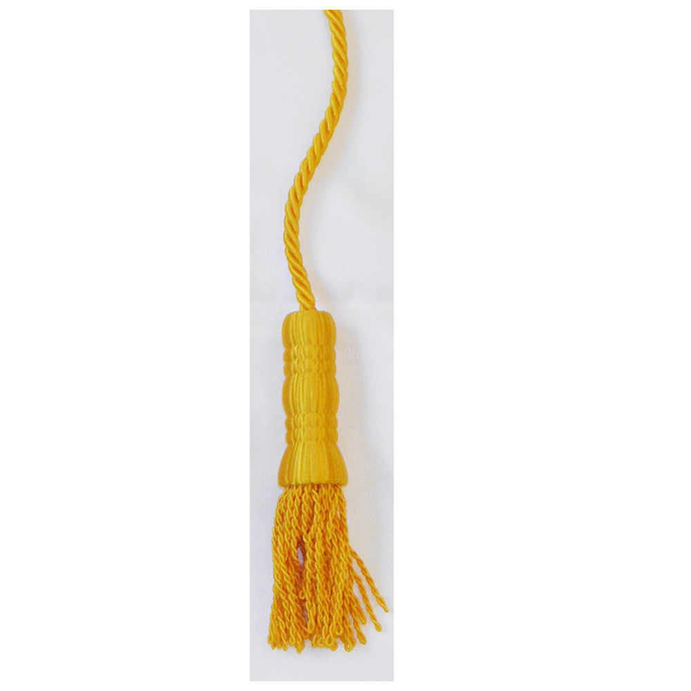 3 Inch x 5 ft. Yellow Cord and Tassel