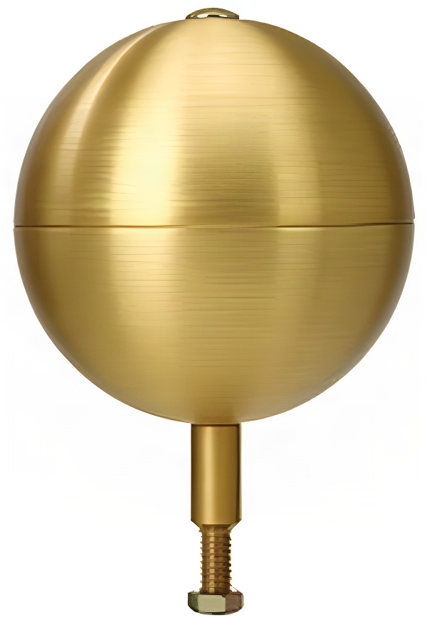 4 in. Heavy Duty Flag Pole Ball Ornament - Product Image