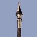 7 3/4 in. Fancy Spear Ornament