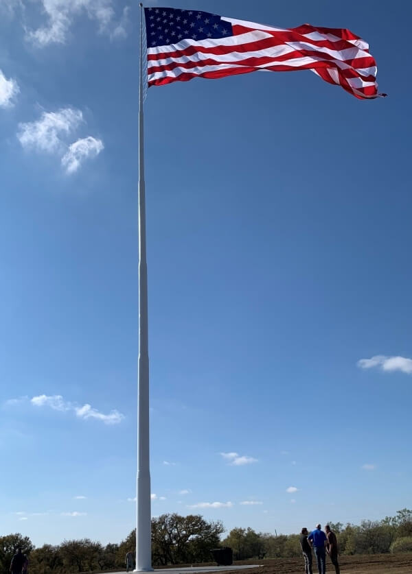 Giant Steel Flag Poles Building Durable Structures That Last Admiral